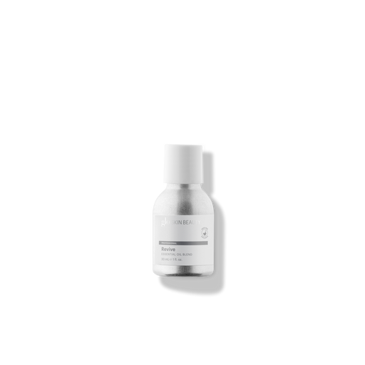 Skincare bottle on a white background